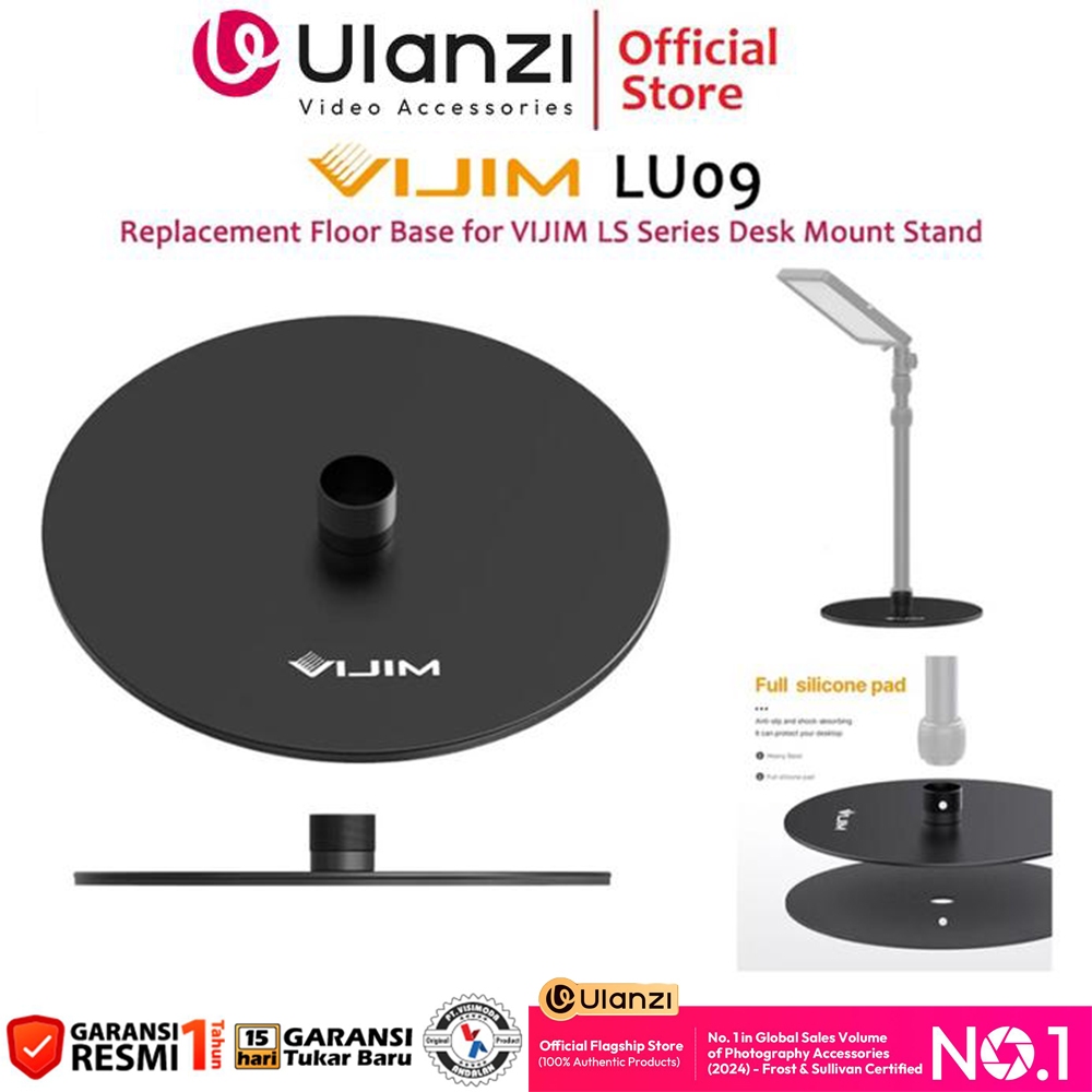 Ulanzi VIJIM LU09 Replacement Floor Stand Base for VIJIM LS Series Desk Mount Stand