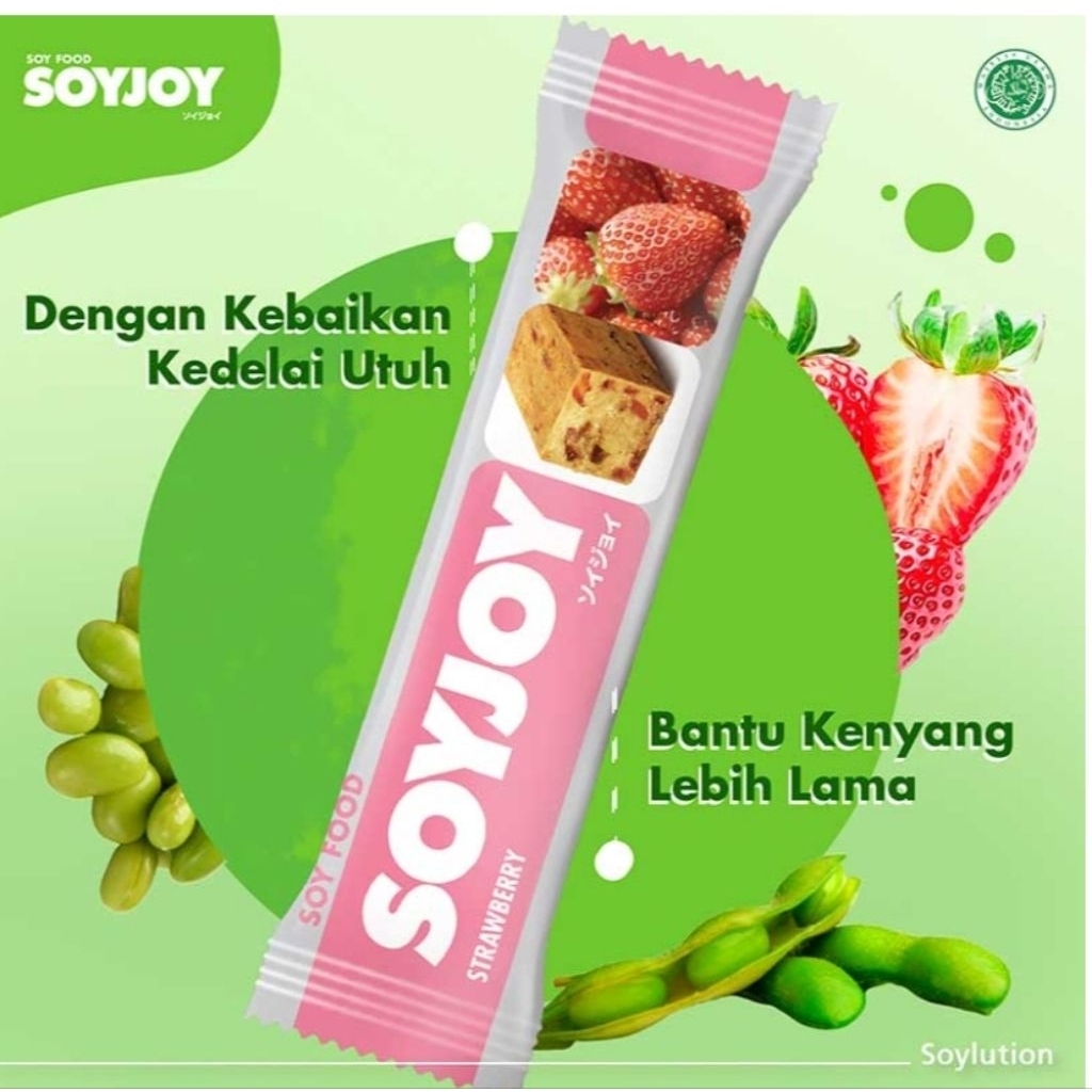 SOYJOY Snack Bar Strawberry 30 g