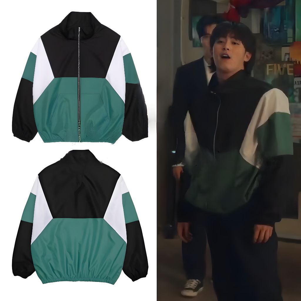 Old Tracker Jacket Nam Seung Sik One High School Hero Jacket Vintage Outfit Drama Korea