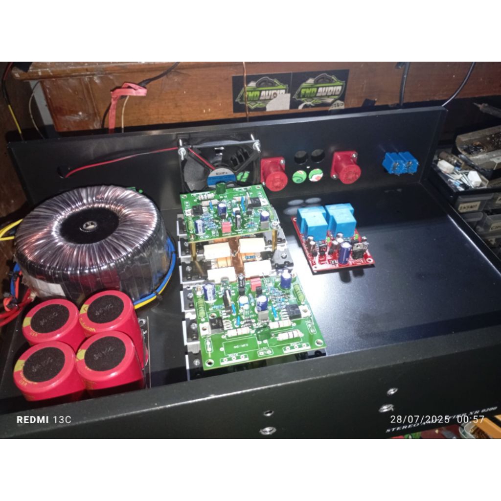 power 2 channel 5a CT 45 murni toroid