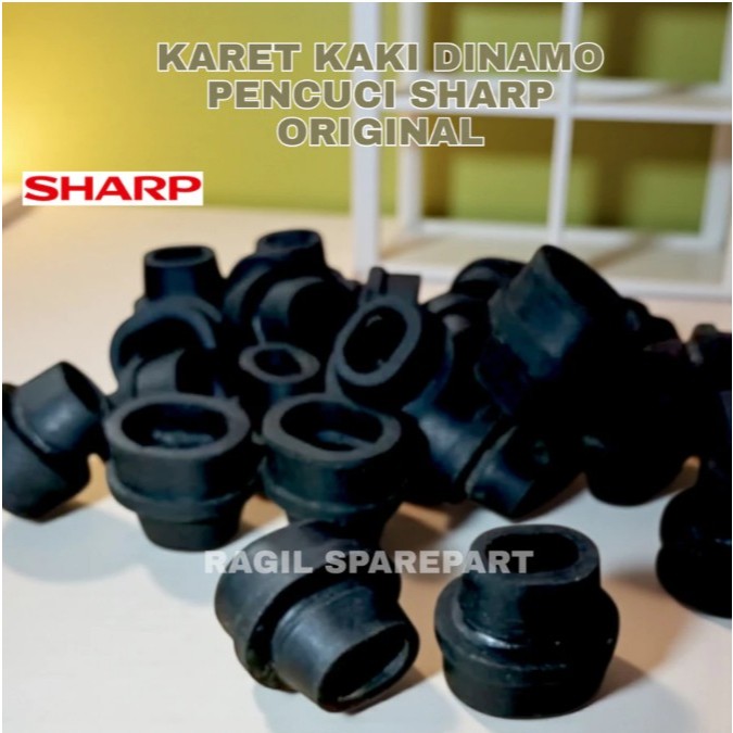 KARET KAKI DINAMO PENCUCI SHARP ORIGINAL / POLYTRON / KARET DINAMO MESIN CUCI SHARP / POLYTRON