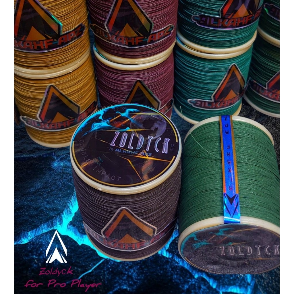 ZOLDYCK gelasan premium size 0.18/0.20 N66 Ori double impact for pro player