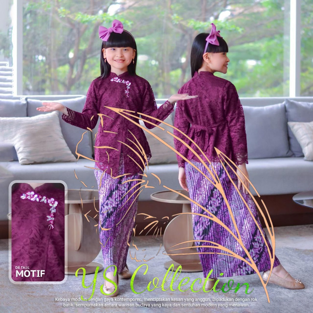 Baju kebaya anak janggan wisuda kartini pesta kondangan modern terbaru 2025