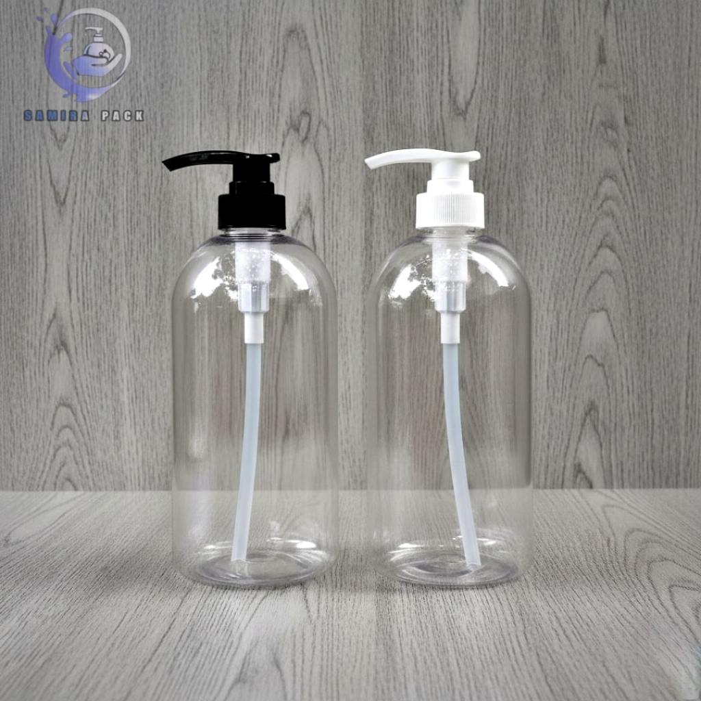 Botol Pump 1L Br Bening Plastik Tebal 1000ml Kemasan Sabun Cair