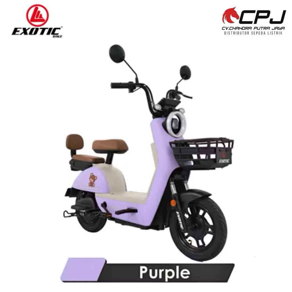 SEPEDA LISTRIK EXOTIC EV 928 KUALITAS GARANSI RESMI NEW 2025 EBIKE