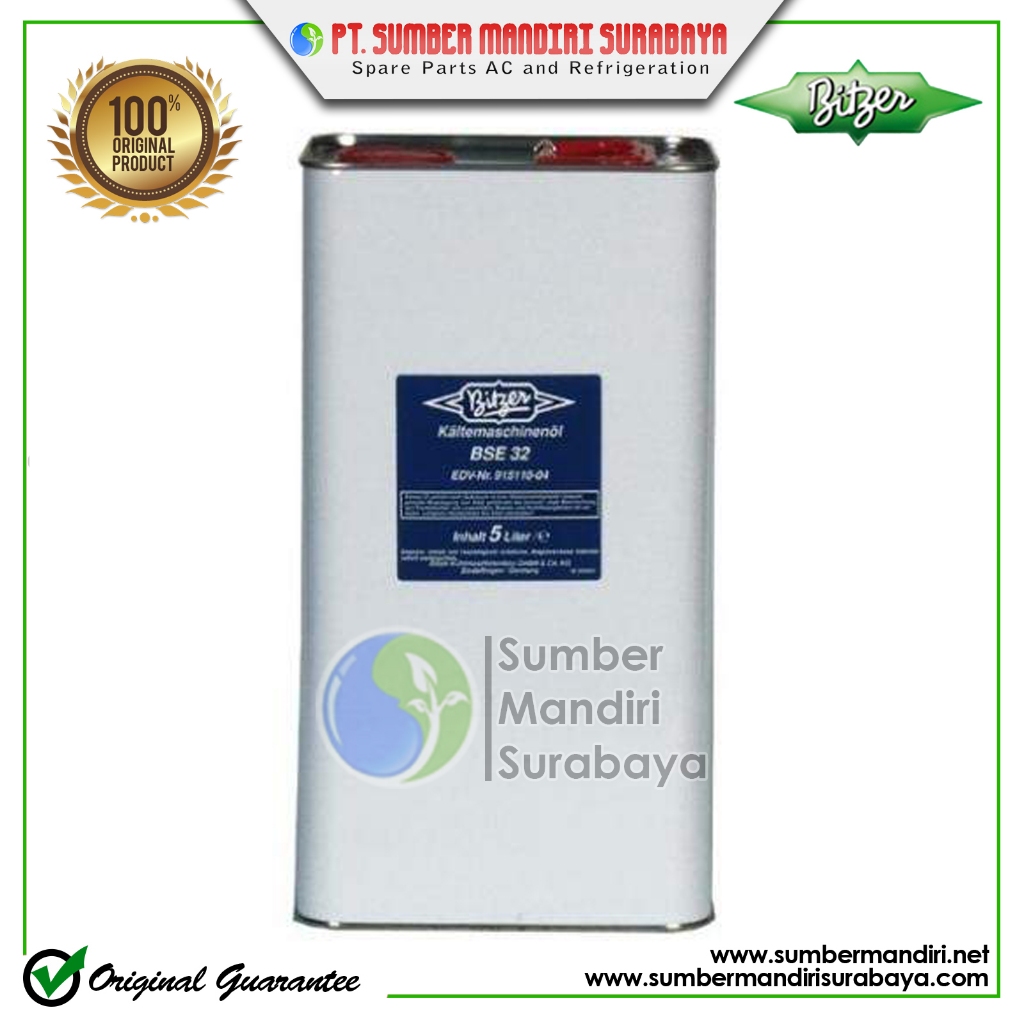 Bitzer Oli BSE 32 - 5 Liter | Oil BSE32