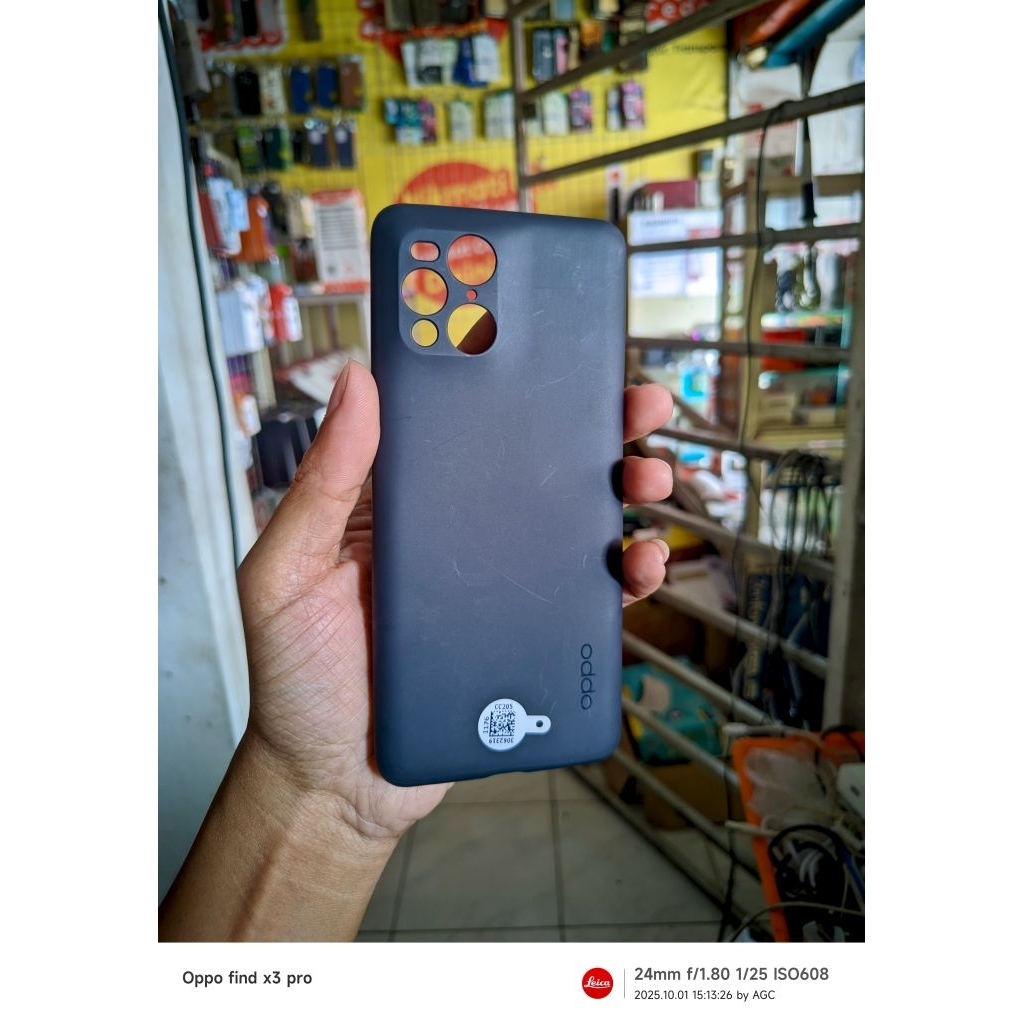 softcase Oppo find x3 pro bekas original
