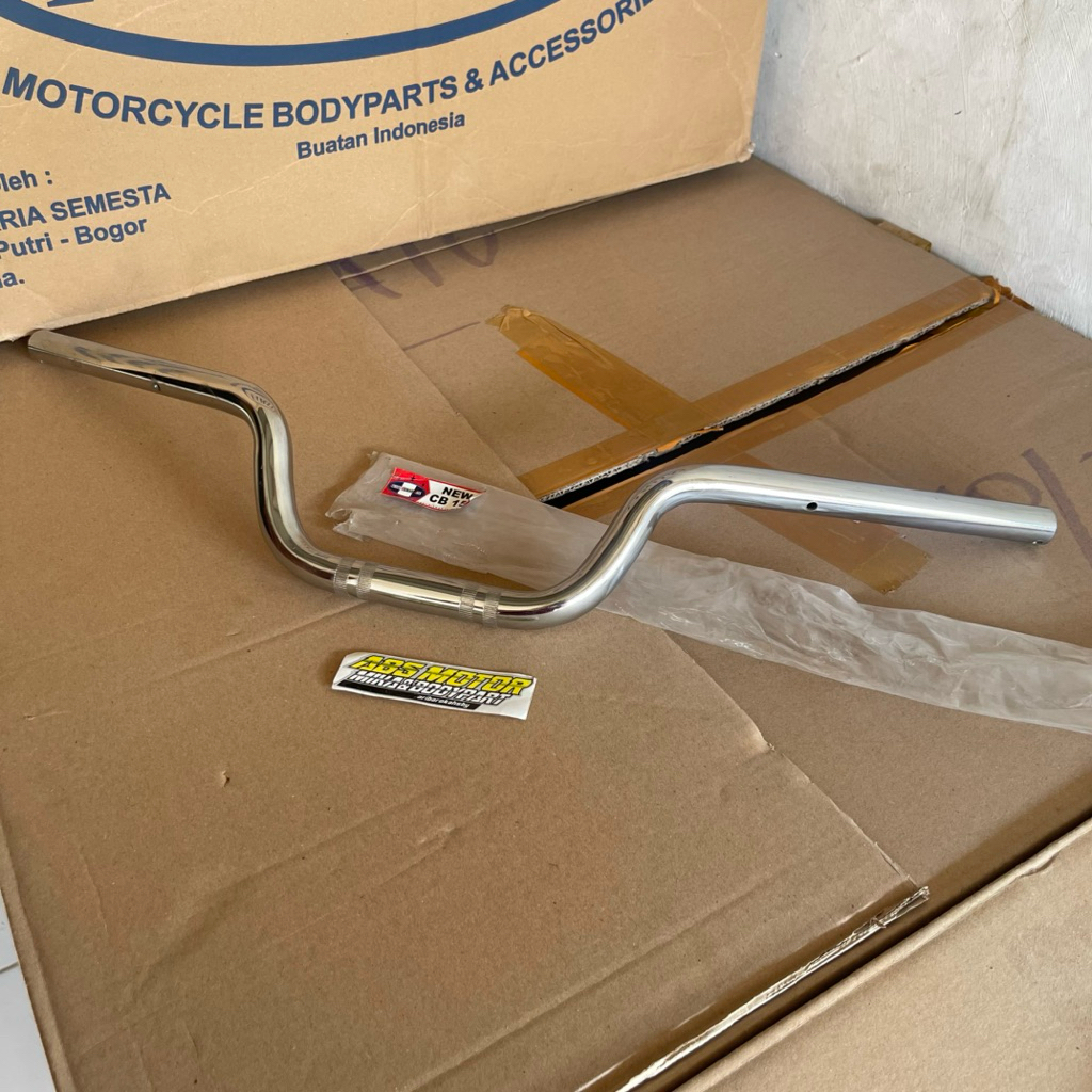 Setang cb 150 R new le ld stang cb 150 r new led Chrome