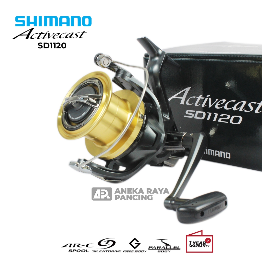 RIL SPINNING 25 SHIMANO ACTIVECAST ALL SIZE / Ril Pasiran Terbaik Original Shimano / Ril Terbaru 202