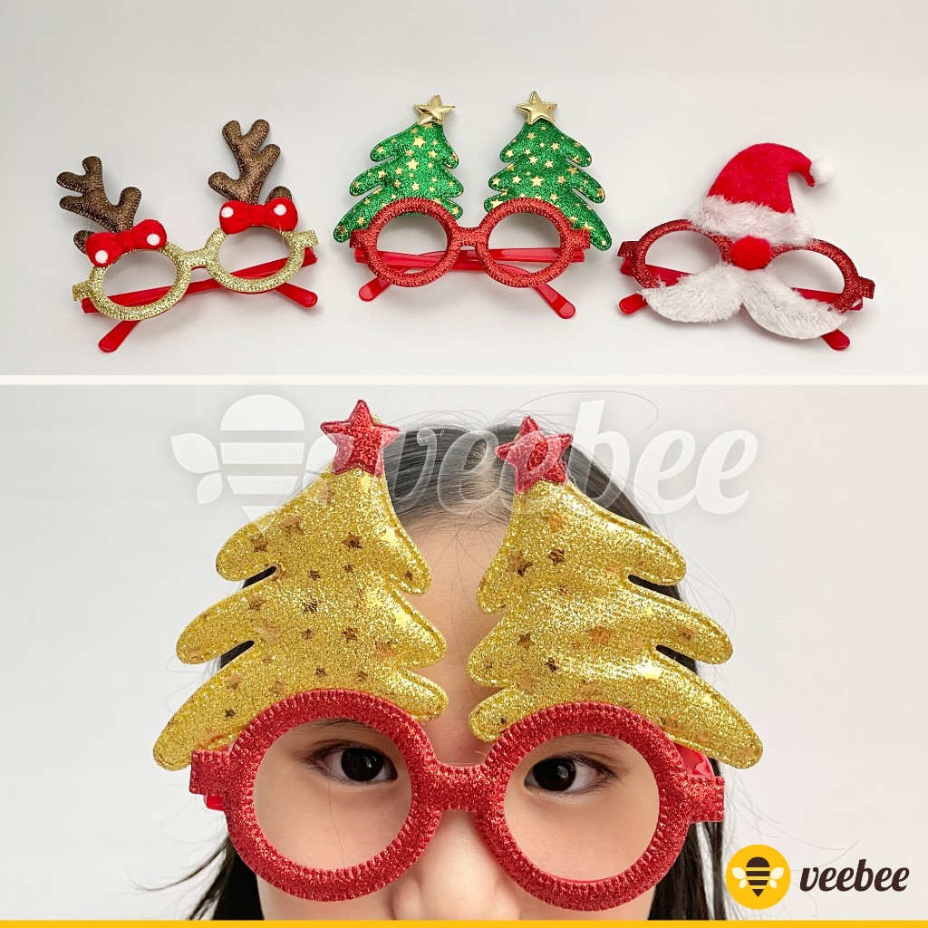 Kacamata Natal/Christmas glasses/ fashion natal/pernik natal