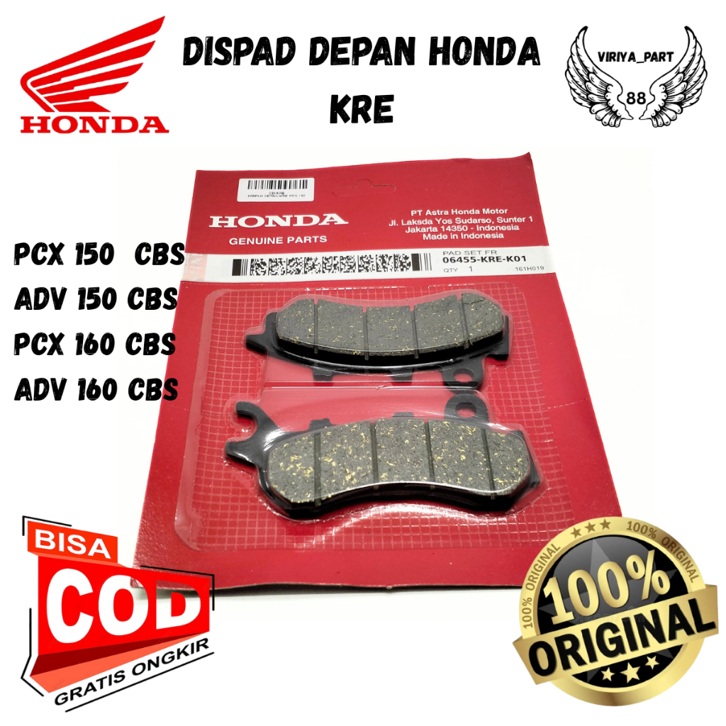ASLI ORIGINAL DISPAD DEPAN HONDA AHM KRE PCX ADV 150 CBS PCX ADV 160 CBS
