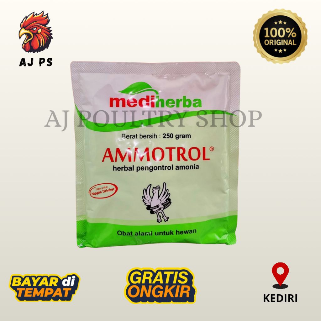 AMMOTROL 250 GRAM-Medion-Herbal Pengontrol Amonia