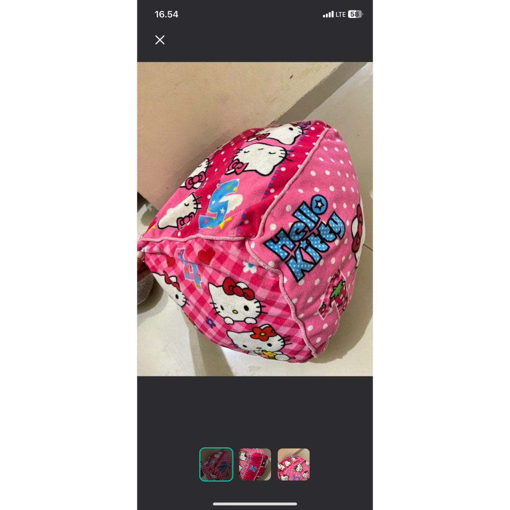 Bantal boneka jumbo HK