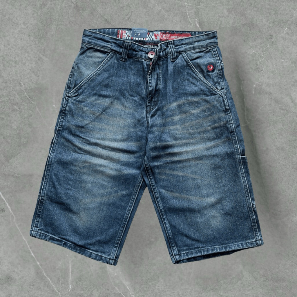 WITRO DENIM - Celana Jeans Pendek Carpenter Pants Terbaru / Jeans Pendek Regular Non Stretch Jumbo B