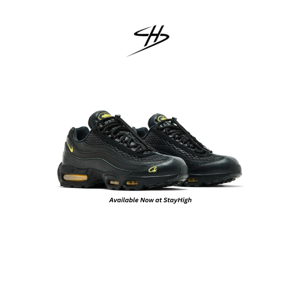 Stay High - Sepatu Airmax 95 Honey Black Sneakers Authentic