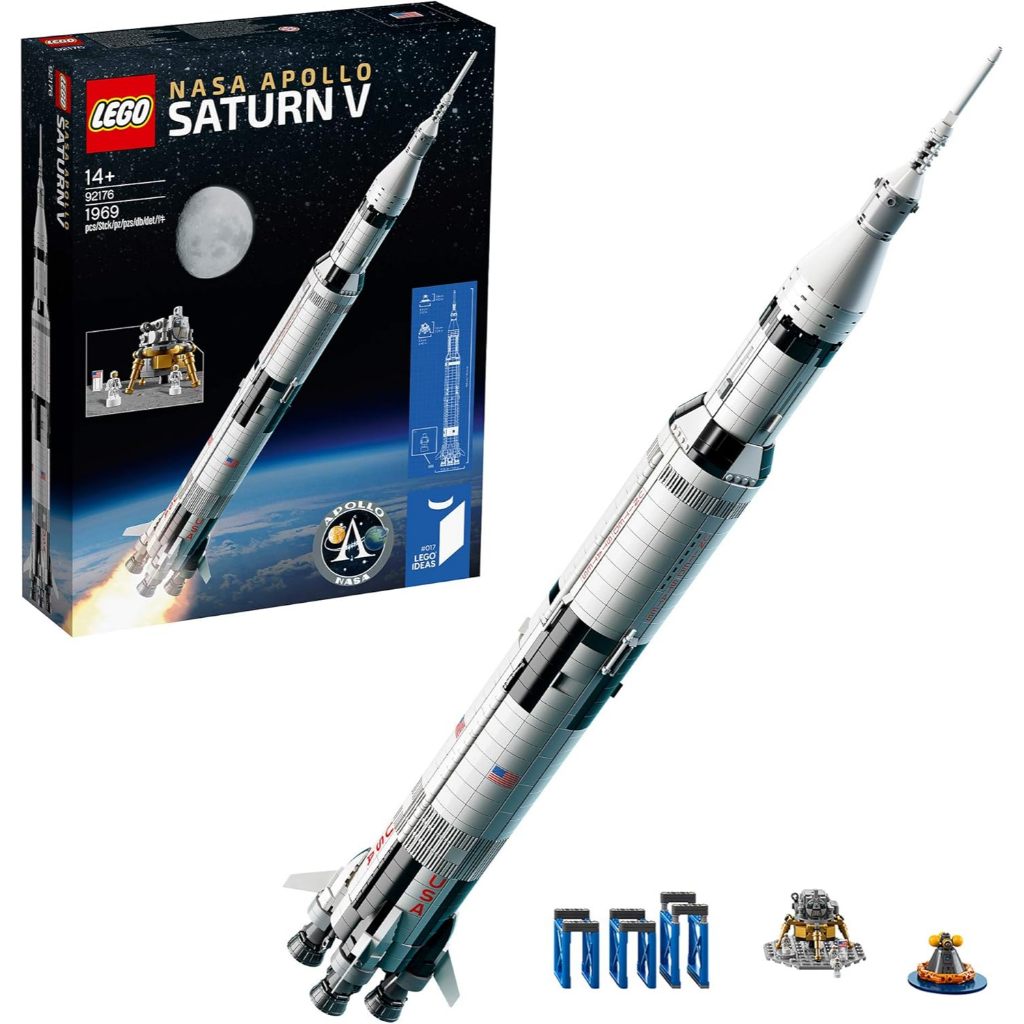 Lego Ideas NASA Apollo Saturn V Rocket Set