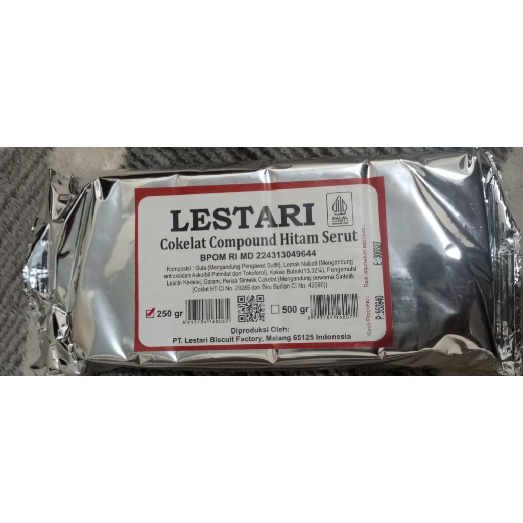LESTARI Cokelat Batang 250gr