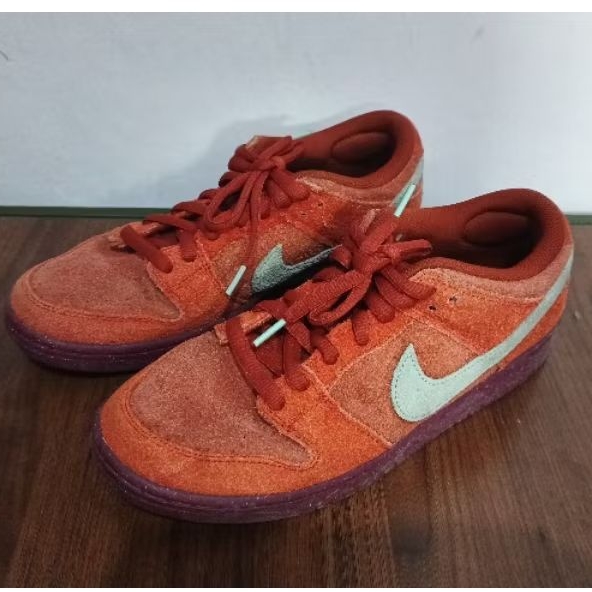 nike sb dunk low mistic red rosewood