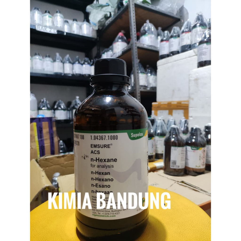 N-HEXANE pro analis / HEXANE / Heksana MERCK 104367 - 1L ORIGINAL