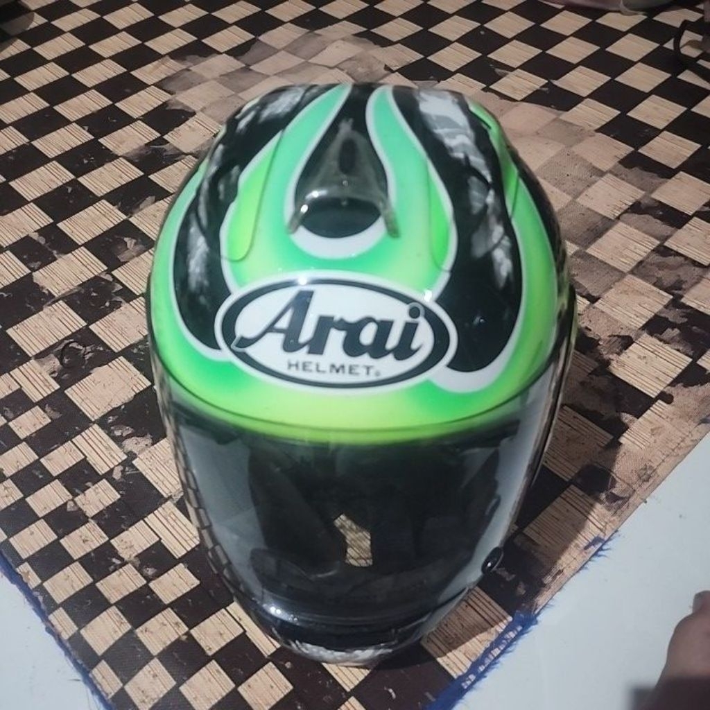 Arai Rx7 RR5 cruthclow Wsbk Size M second