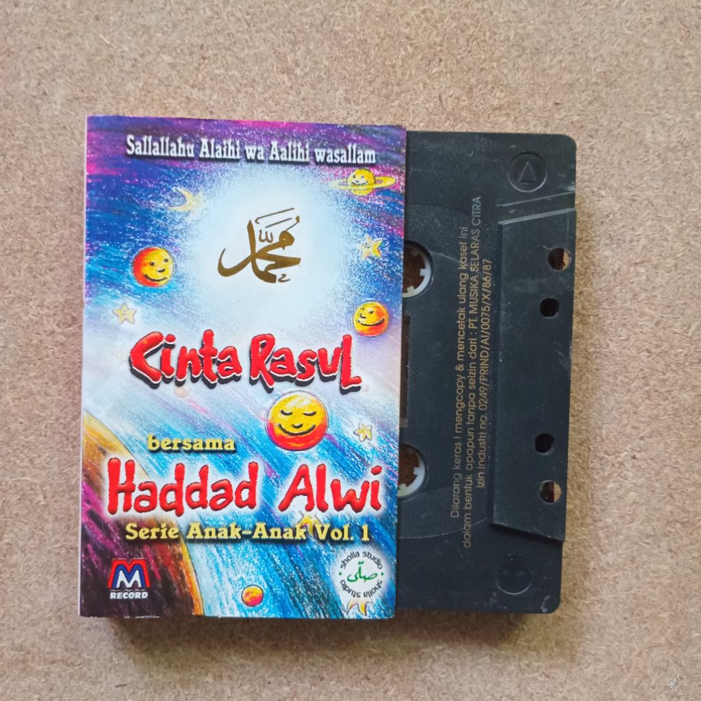 Kaset Pita Cinta Rasul Vol 1 - Haddad Alwi