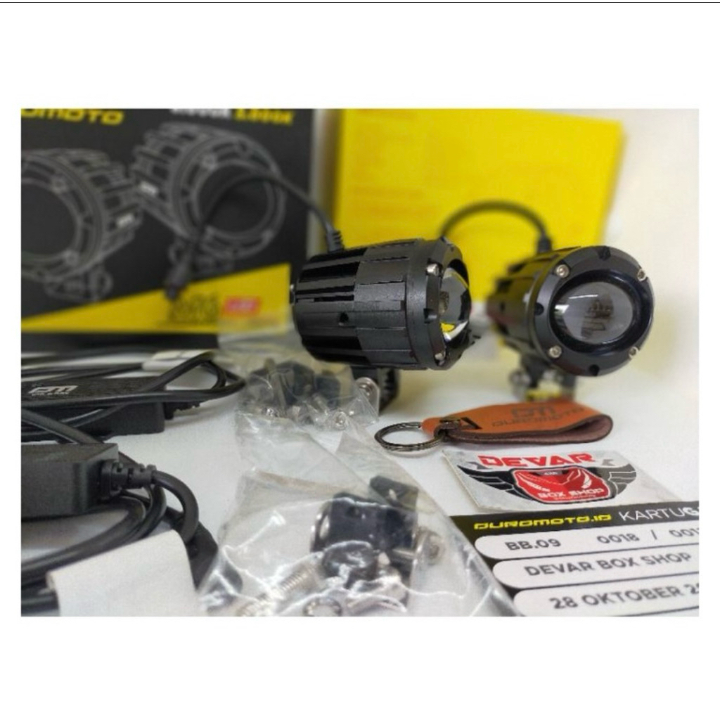 DUROMOTO M6 Lampu Foglamp Mobil Motor Lampu Sorot Duromoto M6