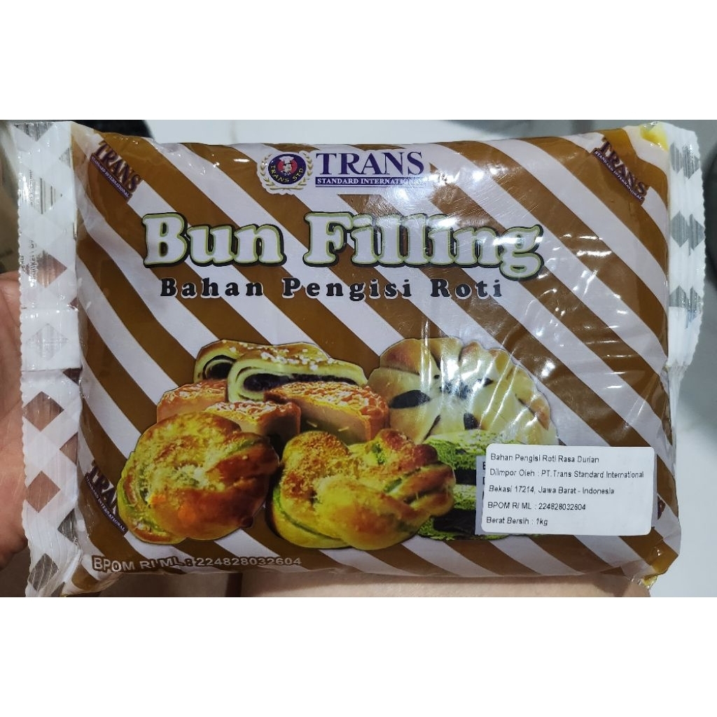 filling mooncake/roti durian trans