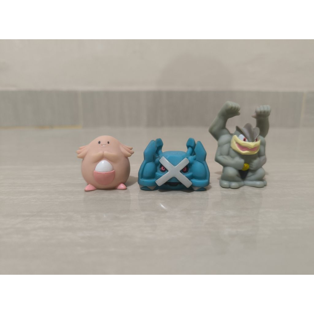 finger doll pokemon kids bandai set fingerdoll metagross chansey machamp