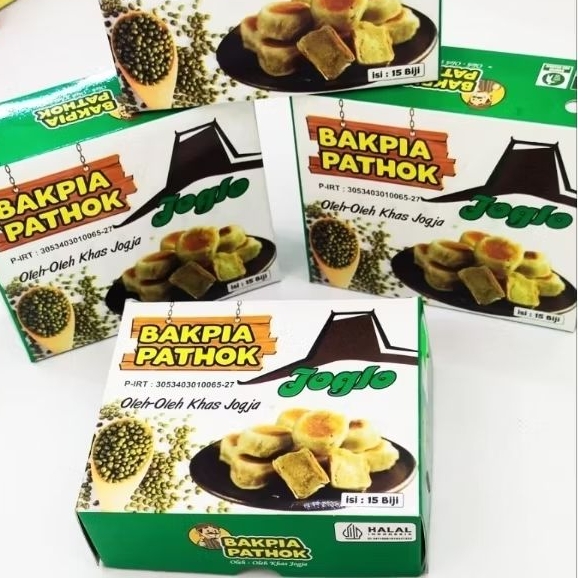 Bakpia Pathok Basah JOGLO Rasa Kacang Hijau Isi 15