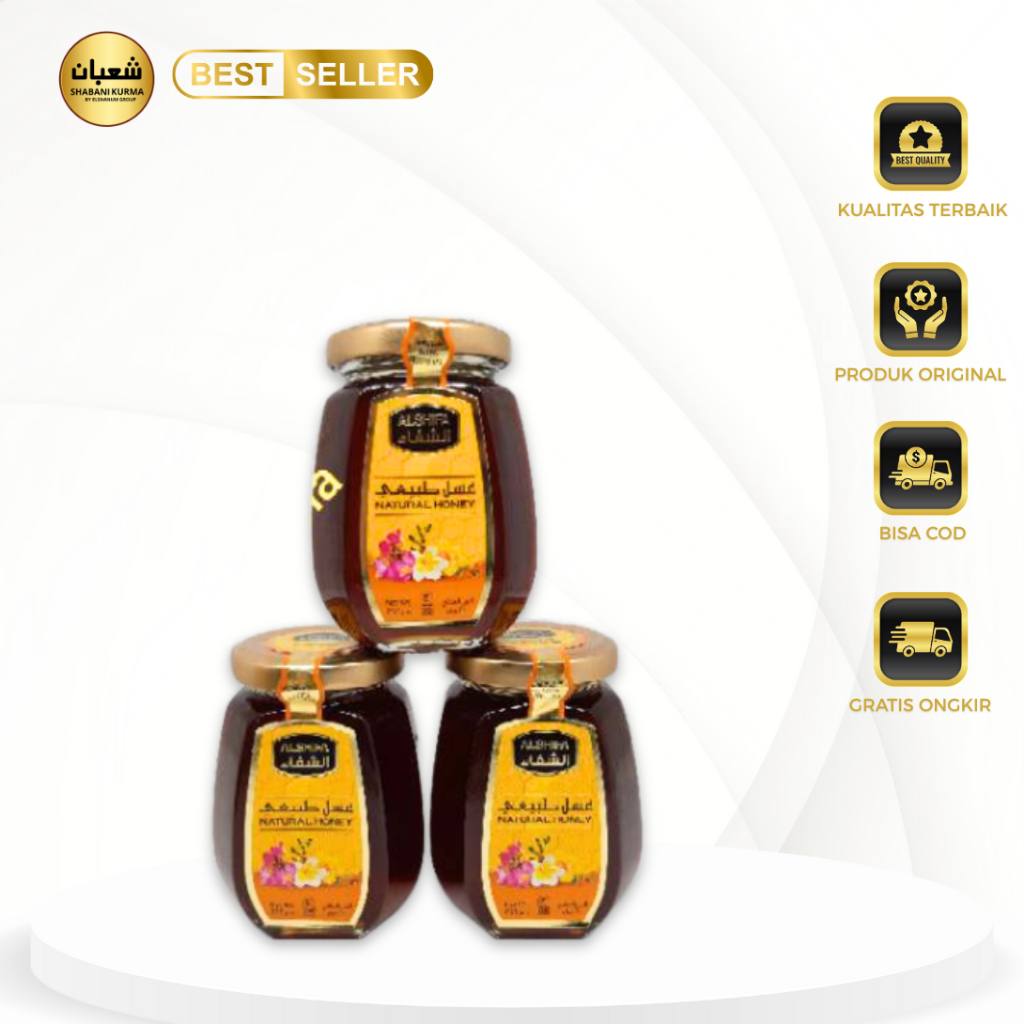Madu Al Shifa 250gr / madu al shifa / Madu / suplemen