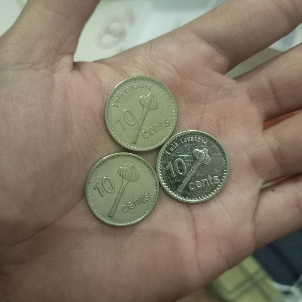 Uang koin 10 sen Fiji