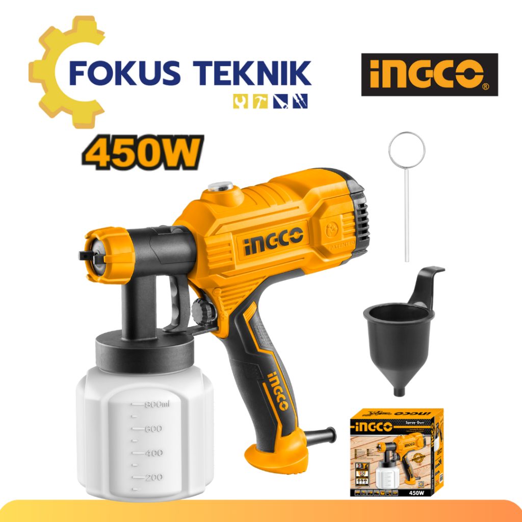 Spray Gun Listrik HD Ingco SPG3508