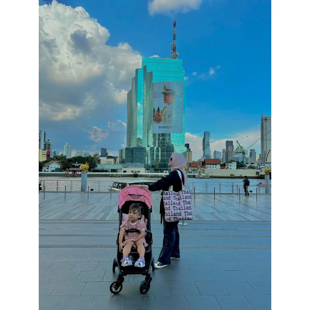 PRELOVED STROLLER CHOCOLATE CONIC