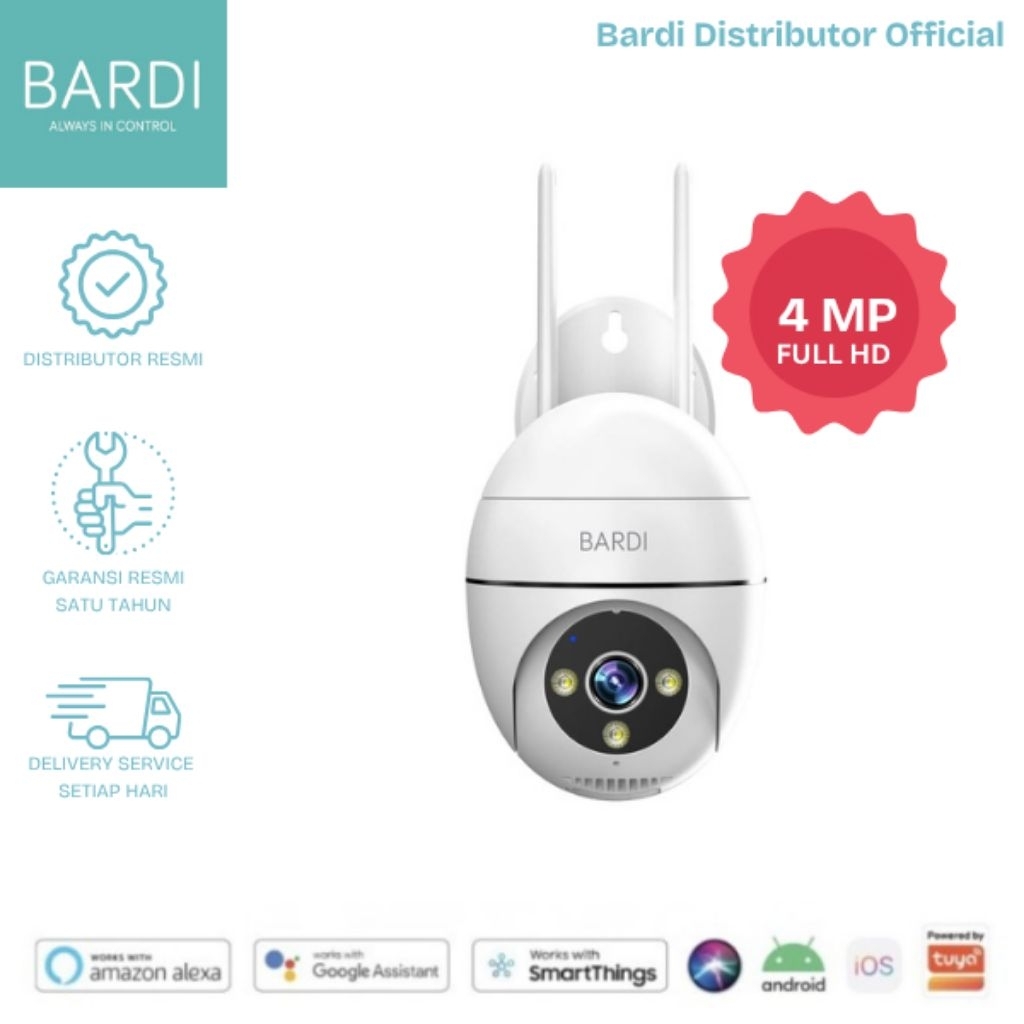 BARDI CCTV OUTDOOR IP CAMERA LITE PTZ WIFI