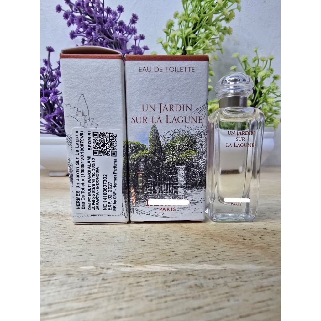 miniatur parfum H*RM*S UN JARDIN SUR LA LAGUNE 7,5ML