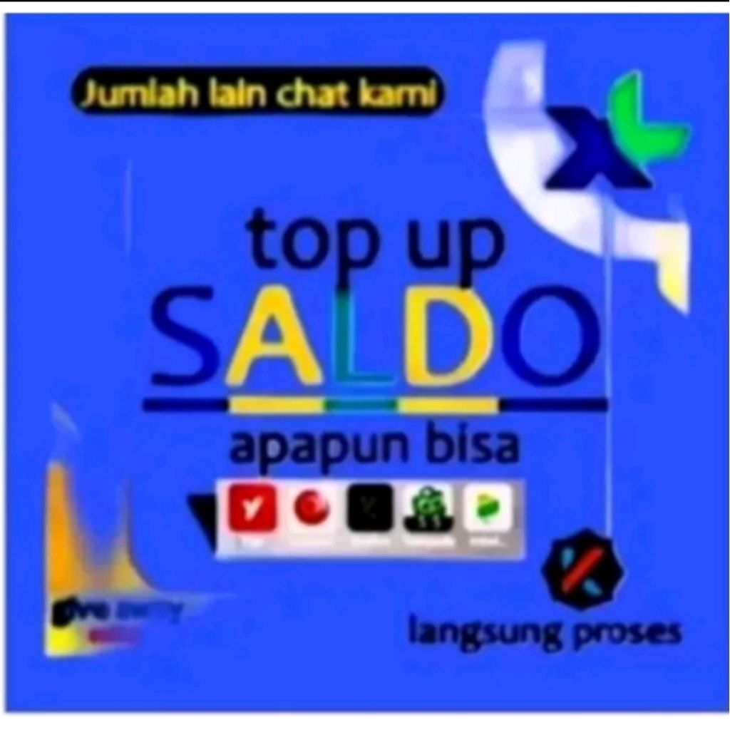 BESTSELLER TOP UP SALDO/PULSA REGULER TRASPER XL AXIS 500K S/D 5000K A1 A2
