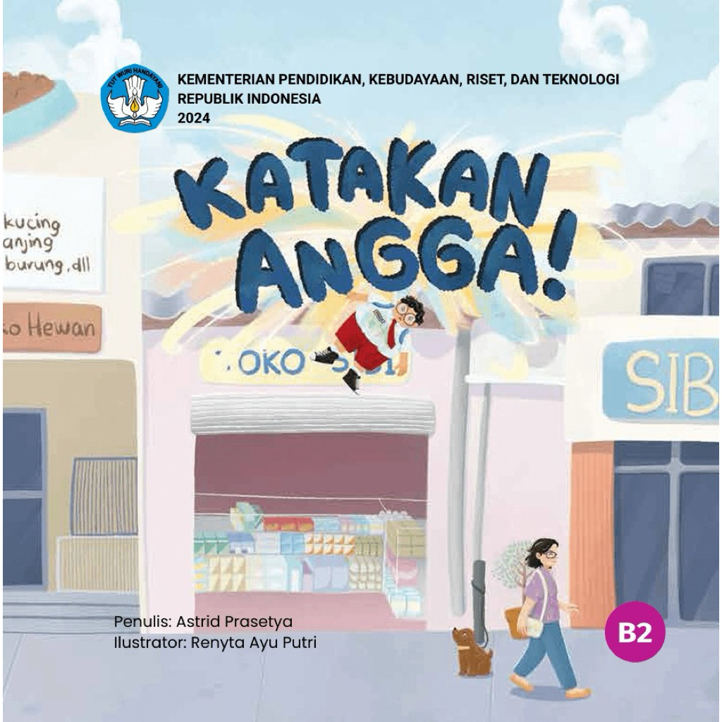“Katakan Angga” Literasi pojok baca,Buku bacaan anak TK & PAUD