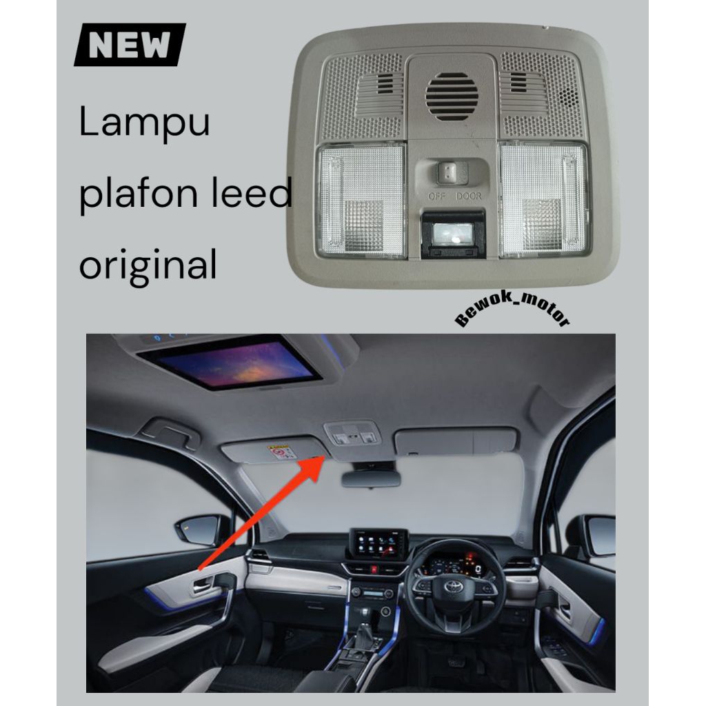 Lampu Plafon LED Avanza Veloz dan Xenia 2022 original