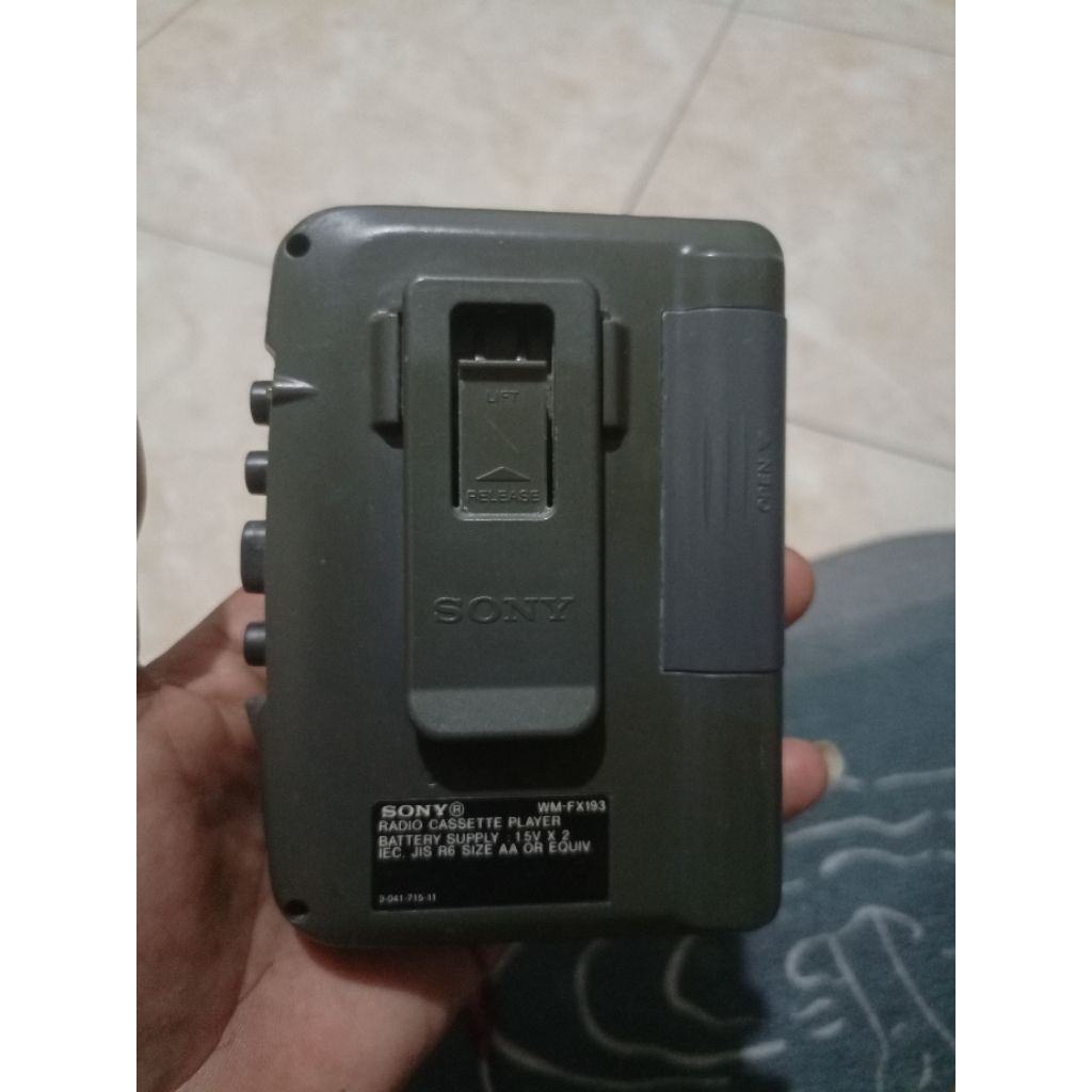 Walkman sony second normal