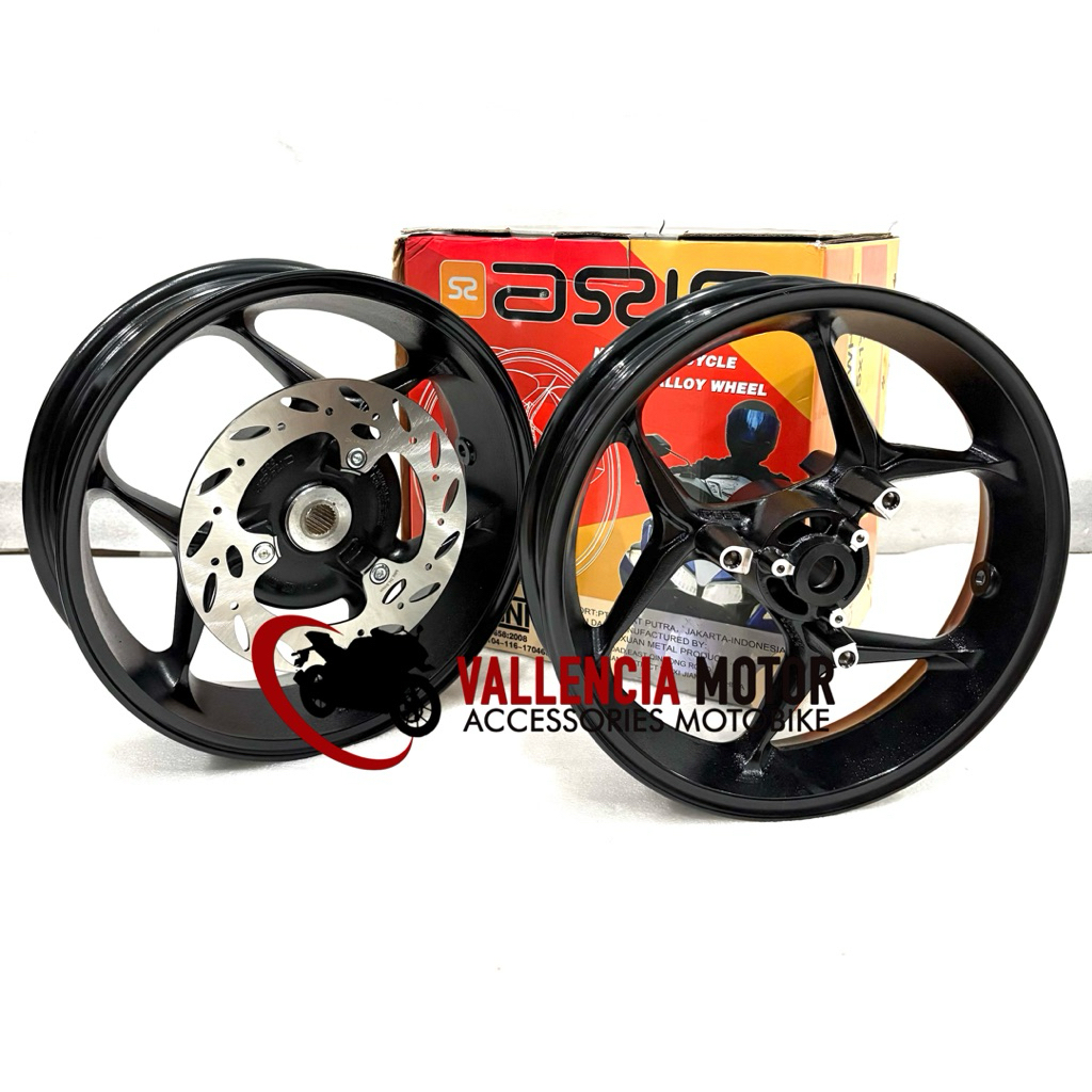 VELG AXIO AEROX155 NVX DOUBLE FUNGSI DISC & TROMOL