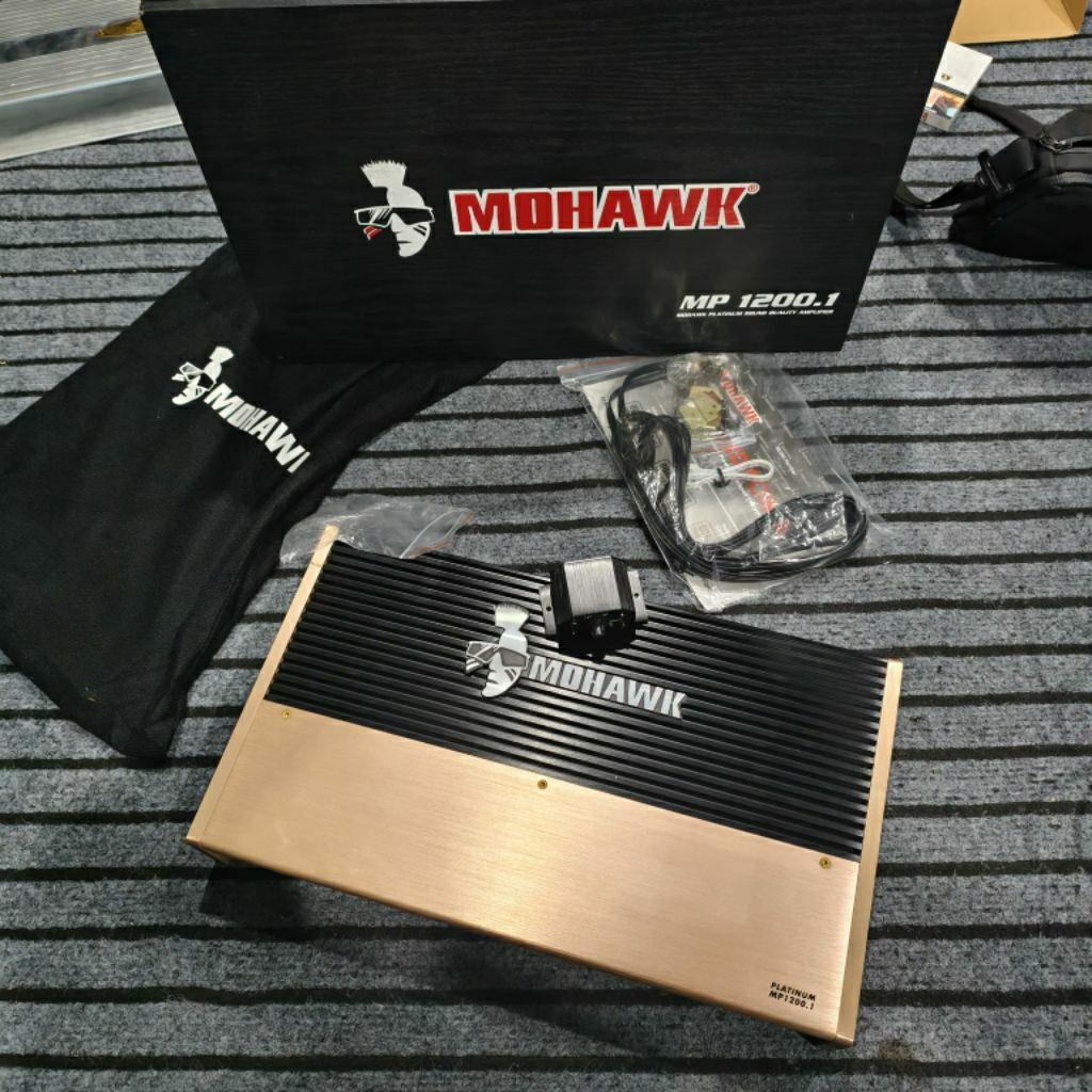 Monoblock Mohawk Platinum MP1200.1 class AB Monoblock SQ Grade Power Amplifier