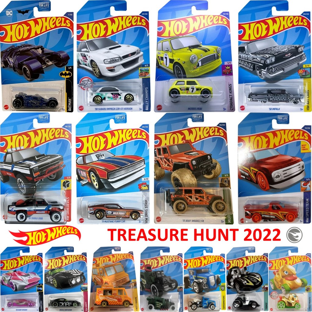 HOT WHEELS TH REG 2022 TREASURE HUNT