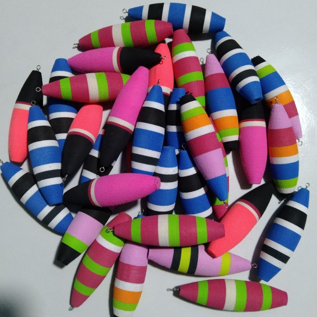 Pelampung pancing / Ampul busa 10pcs