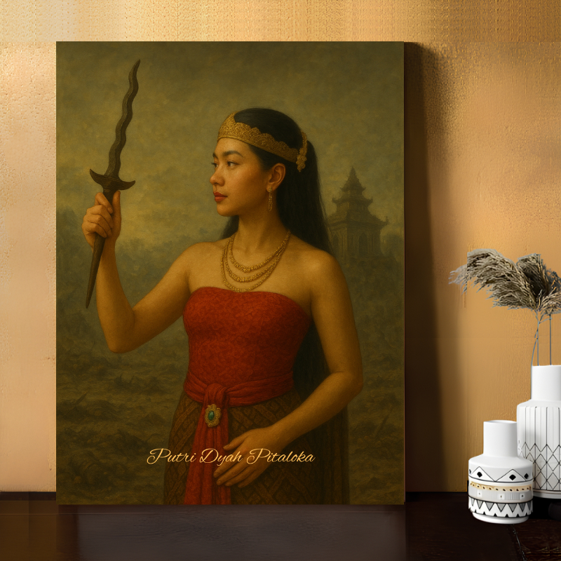 Poster Putri Dyah Pitaloka CItraresmi Hiasan Dinding Aesthtetic