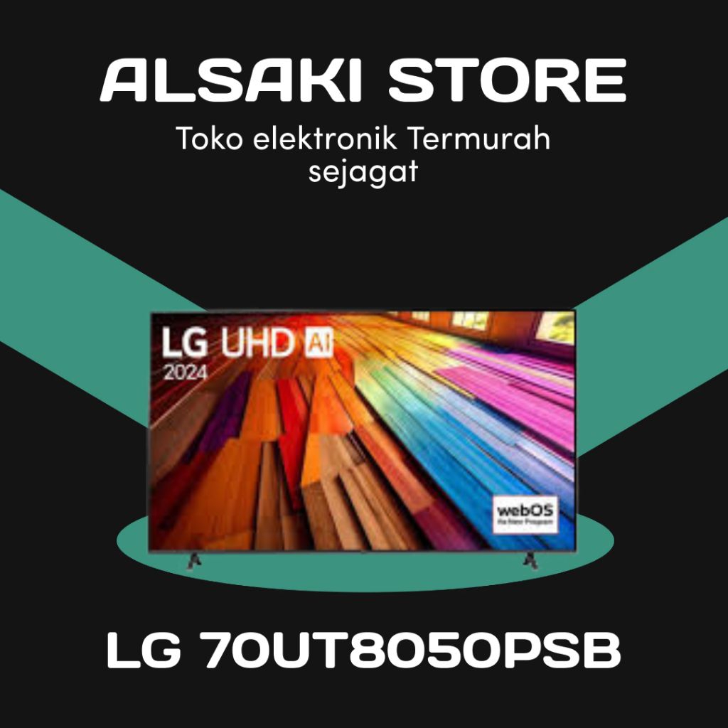 LG 70UT8050/70UT8050PSB 4k
Smart tv 70 Inch
