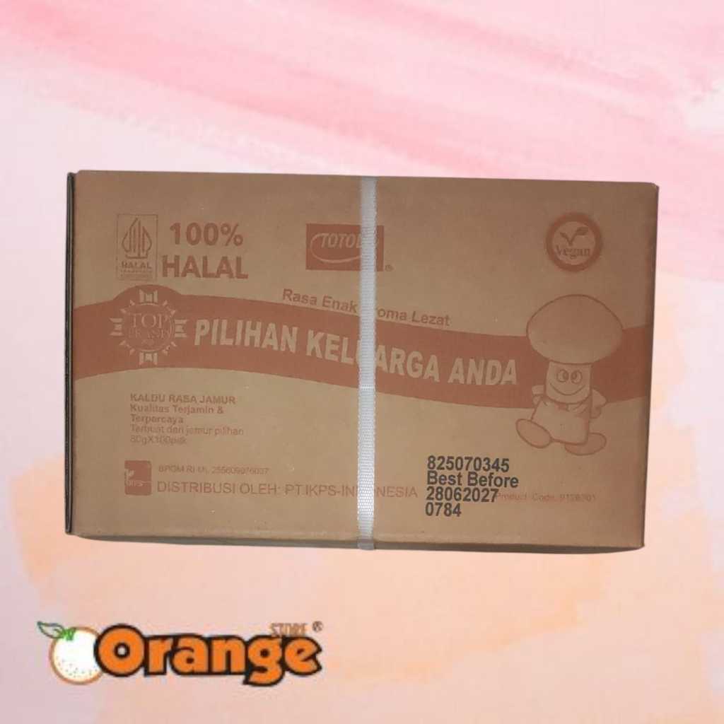 Totole kaldu jamur 80 gram 1 dus isi 100 pcs