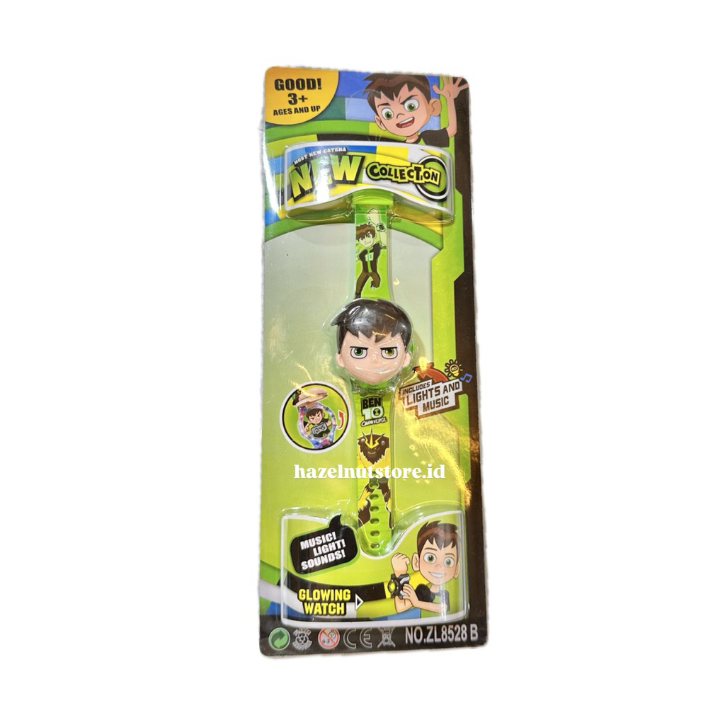 JAM DIGITAL ANAK KARAKTER LAMPU DAN MUSIK