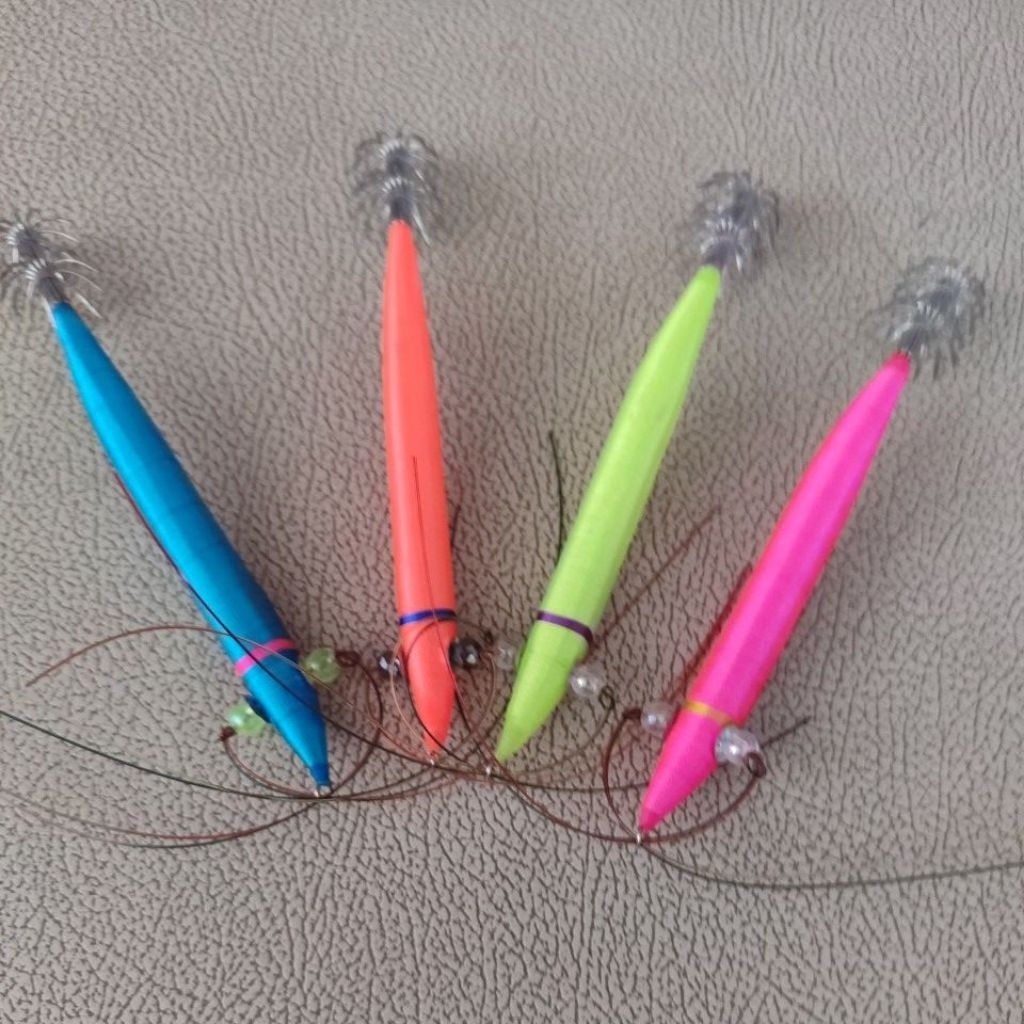 udang fiber handmade/umpan cumi