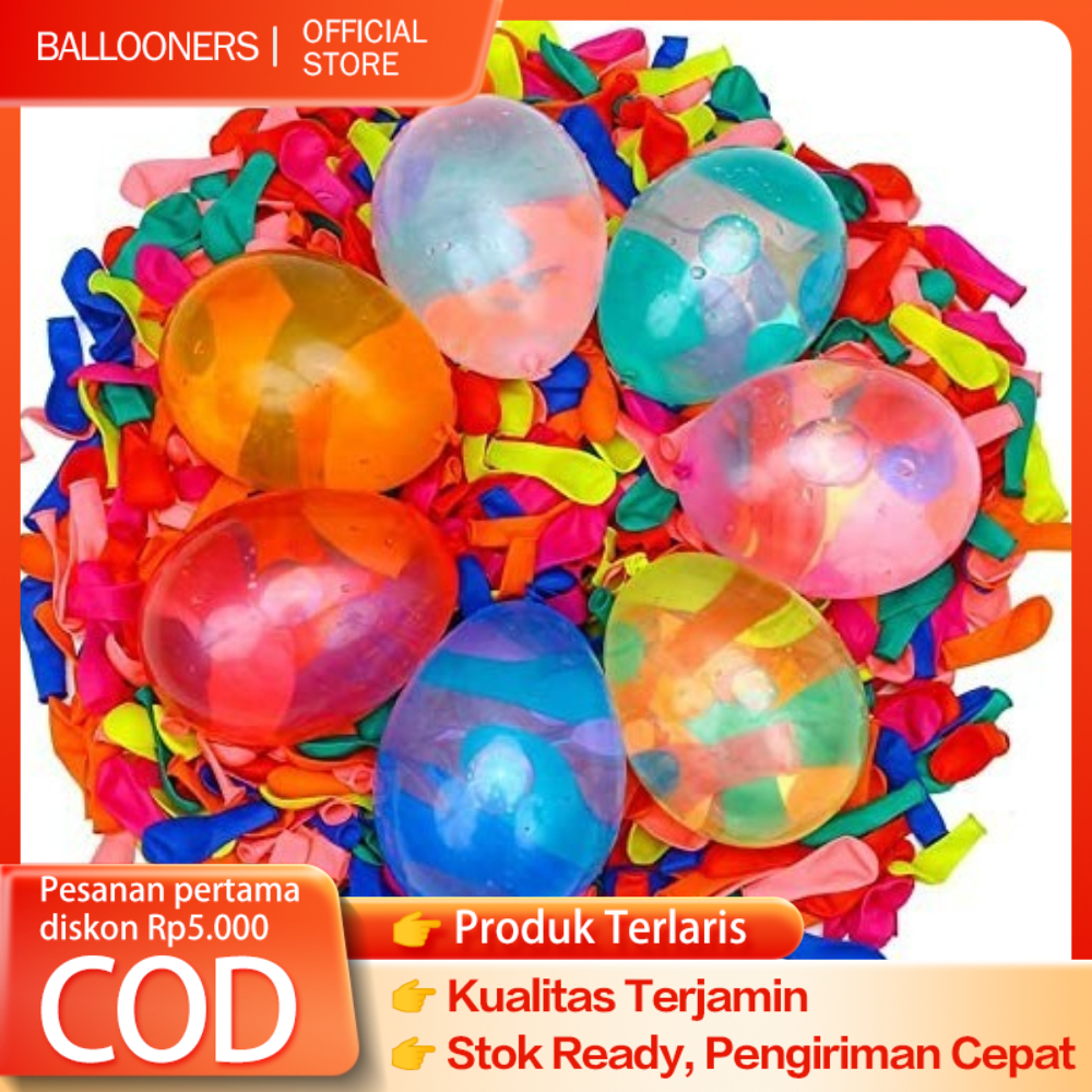 Balon Air Kecil isi 500pcs Balon Air Mainan Anak Magic Water Balloons