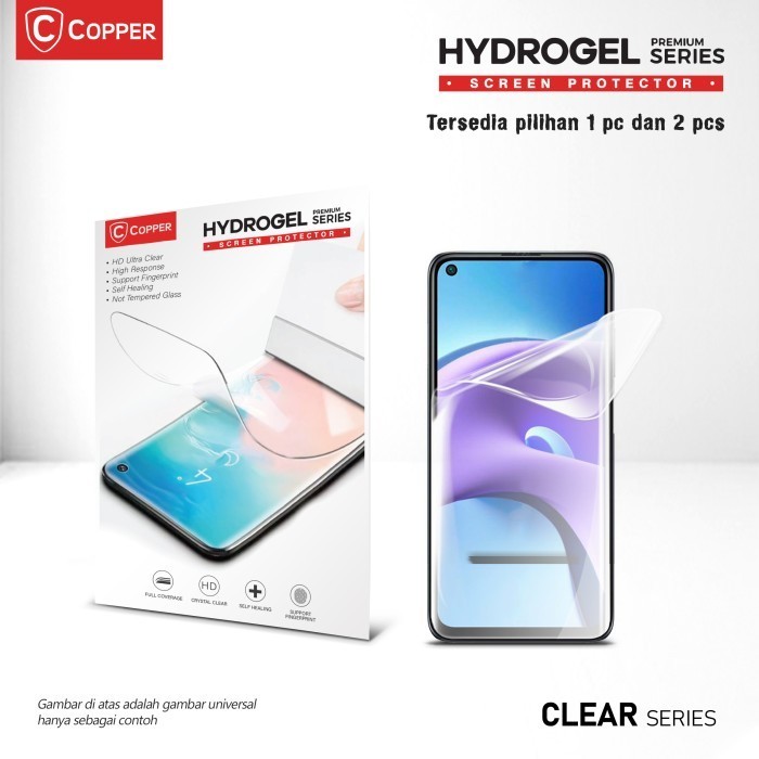 COPPER Hydrogel CLEAR For Infinix 60i 5G ( Anti Gores Silicon )